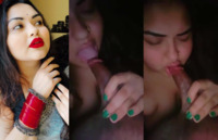 Desi girl sucking her lover dick after marriage Punjab sex viral video - Desidekho.Com