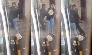 Sexy Kashmiri chubby girl kissing outdoor sex video