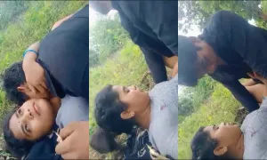 Telugu Girl bang by Lover Outdoor scandal