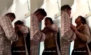 Odia Desi Sex Video of Lover Pressing Boobs in Classroom